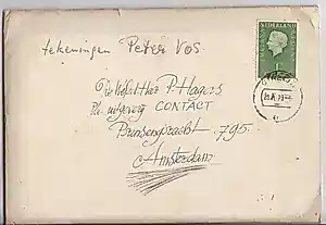 Peter Vos - Envelop met 14 tekeningen kopen? Bied vanaf 1100!