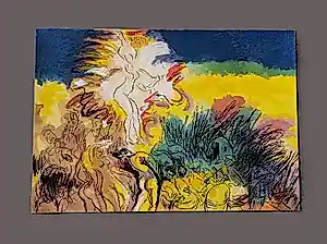 Luis Filcer - unieke & grote A(rtist) P(roof) kleuren litho - vrouwelijk naakt - potloodgesign kopen? Bied vanaf 71!