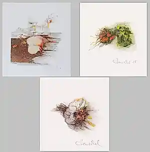 Helga Hentschel-Holtendorf - Drie handgesigneerde zeefdrukken: Flora I, II, III | GRATIS VERZENDING kaufen? Bieten Sie von 24!