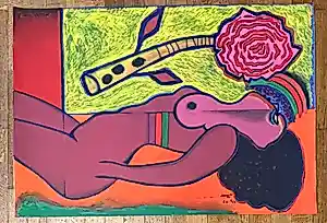 Corneille - Grote lithografie De Roos van Carmel 2009 kaufen? Bieten Sie von 1050!