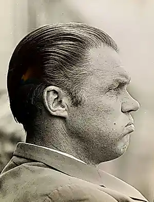 Guus de Jong - Foto: Portret Rinus Michels kopen? Bied vanaf 100!