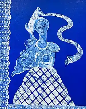 Buy Cecile de Bruijn - Amour blue? Bid from 30!