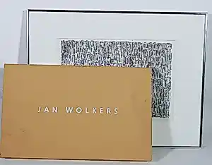 Jan Wolkers - Zeefdruk uit de serie 'Winterbeelden' inclusief originele map! verkocht voor € 180!