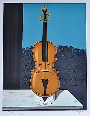AcheterRene Magritte - (naar), Un peu de l'âme des bandits - Lithografie - 60x45 cm? Enchérissez de 425!