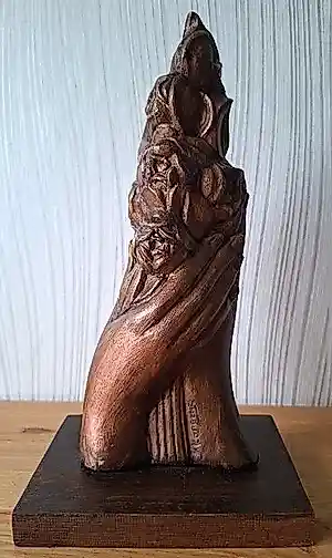 AcheterMariette Coppens - bloemen met hand? Enchérissez de 165!