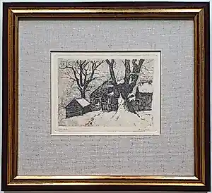 Anton Pieck - ingelijste gesigneerde ets kaufen? Bieten Sie von 199!