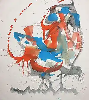 Buy Anton Heyboer - Inkttekening, Vogel? Bid from 200!