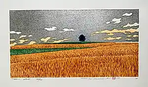 Hajime Namiki - "Hill - 1 Wheat" vendu pour 190€ !