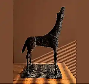 Buy Map Musch - Prachtig bronzen paardensculptuur – Geïnspireerd op Marino Marini (1974)? Bid from 650!