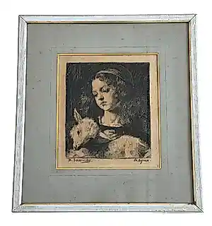 Therese Schwartze - St. Agnes verkocht voor € 575!