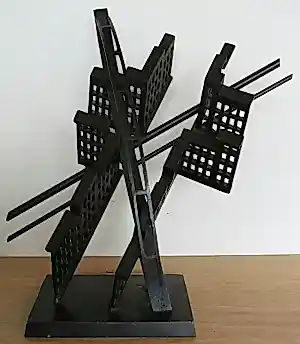 Jeroen Henneman - Bronzen beeld: de stad - 1989 kaufen? Bieten Sie von 1295!