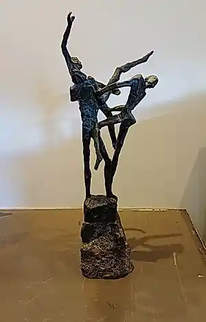 Jits Bakker - Bronzen sculptuur: 3 figuren kopen? Bied vanaf 1495!