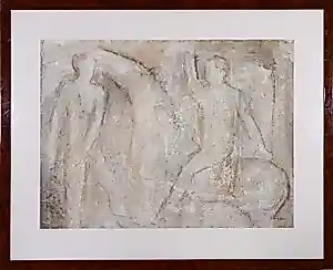 Buy Gerard Princee - Gemengde techniek, Figuren op paard - Ingelijst? Bid from 150!