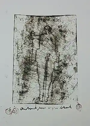 Buy Anton Heyboer - Droge naald / ets, Moeder en kind? Bid from 150!