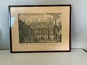 Buy Hermanus Petrus Schouten - Pieter Fouquet jr. Gezicht van het admiraliteits of Prinsen-hof, tot Amsterdam? Bid from 25!