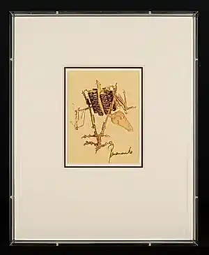 Buy Panamarenko - Gesigneerd "Archaeopterix," - Unieke Vogel - 1993 - in Swiss hand-made case? Bid from 890!