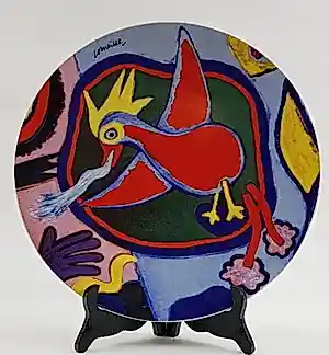 AcheterCorneille - Bord/schaal 'Vuurvogel'? Enchérissez de 20!