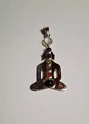 Buy Nieuwe zilveren Chakra-Boeddha-hanger? Bid from 60!