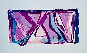 Bram van Velde - Lithographie nr 170, 5 couleurs, 1975 kopen? Bied vanaf 95!