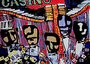 Buy Herman Brood - zeefdruk: Casino? Bid from 450!