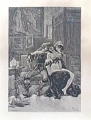 Buy Felicien Rops - Mademoiselle de Maupin? Bid from 106!