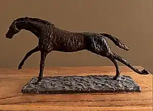 Buy Map Musch - Karaktervol Bronzen Sculptuur: "Paard in Draf"? Bid from 500!