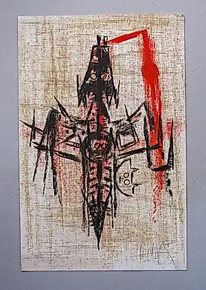 Wifredo Lam - " LES DEMEURES d´HYPNOS " 1976 signiert . kaufen? Bieten Sie von 150!