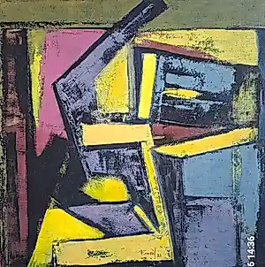 Frédérique Manley - Jaune et Bleu N°3 kaufen? Bieten Sie von 86!