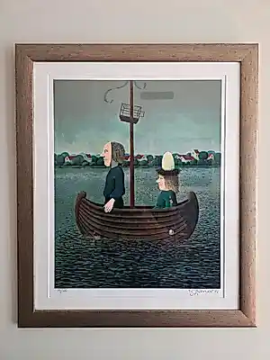 Dolf Zwerver - Liefdesbootje verkauft für € 330!