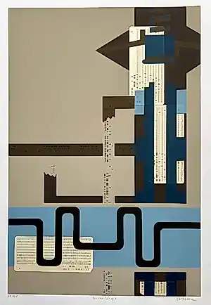 Lee Adler - Modern collage I kopen? Bied vanaf 40!