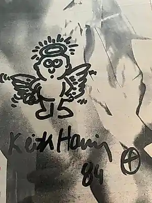 Keith Haring - Originele tekening kopen? Bied vanaf 1250!
