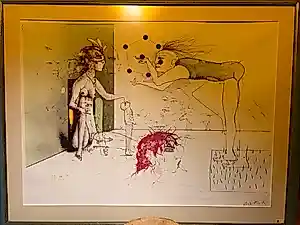 Paul Wunderlich - Grote Kleurenlitho – Oplage 7/50 – Handgesigneerd kaufen? Bieten Sie von 289!