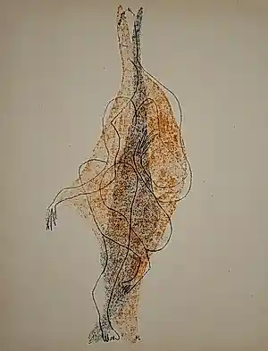 Henri Laurens - Personage - 1951 - Originele lithografie - Gemonogrammeerd - Mourlot kopen? Bied vanaf 60!
