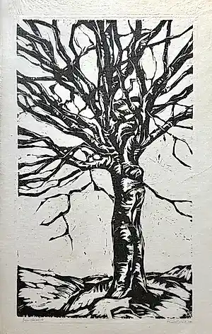 AcheterArnold Pijpers - Boom - 1922 (opgenomen in de grafiekcollectie van het Rijksmuseum)? Enchérissez de 125!