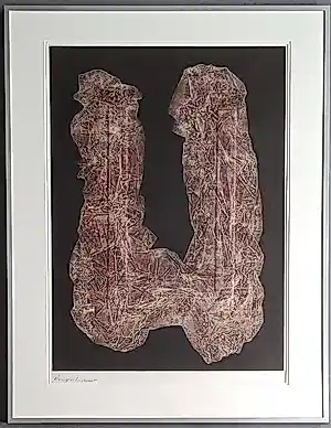 Harry van Kuyk - unieke ingelijste gesigneerde reliëf- en vierkleurenhoogdruk kaufen? Bieten Sie von 499!