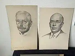 Buy Willem van den Berg - Mannenhoofd buste? Bid from 100!