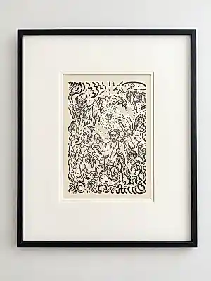 James Ensor - Demons teasing me verkauft für € 270!