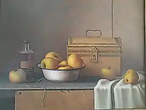 Buy Annelies Jonkhart - Stilleven appels op schaal? Bid from 350!