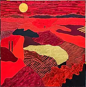 Ronald Boonacker - Acryl op doek, Toscane (groot formaat) verkauft für € 260!