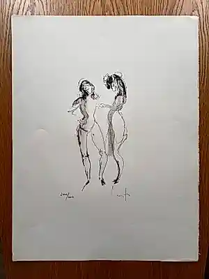 Leonor Fini - Prachtige gesigneerde litho - "Livre d'Images" - 1971 - XIX/XXVI kaufen? Bieten Sie von 75!