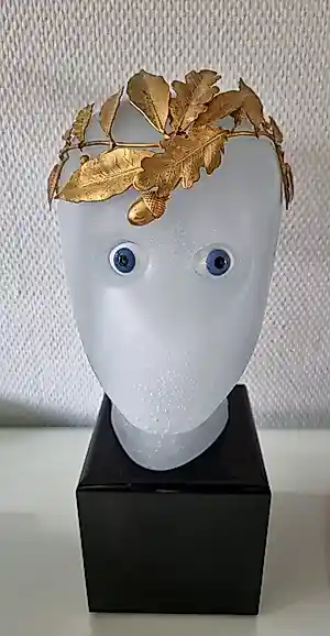 Daum Nancy - Zeldzaam glasobject: Roger Bezombes by Daum – "L'Immatériel Césaré" (1980) kaufen? Bieten Sie von 1000!