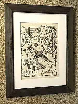 Buy Albert Muis - Pentekening - Venus? Bid from 110!