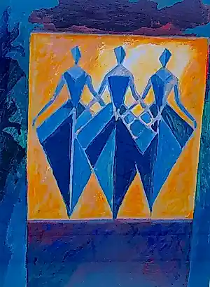 Buy Eric Claus - Ingelijste cristal druk: Servetta(Commedia dell 'arte) - 1999? Bid from 75!