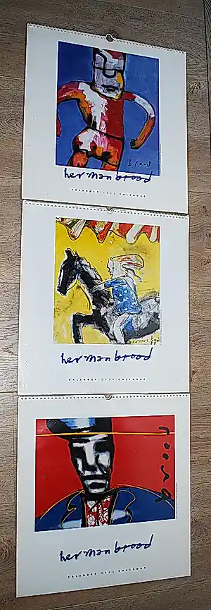 Buy Herman Brood - 3 grote en complete kalenders? Bid from 60!