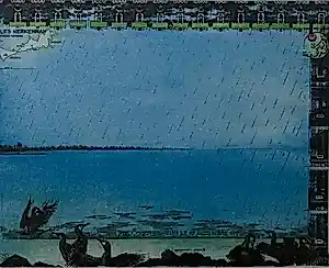 Rolf Weijburg - handgesigneerde kleurenets | 'Iles Kerkennah' | 1993 (INGELIJST) kopen? Bied vanaf 175!