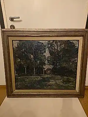 AcheterVictor Thonet - Victor Thonet (1885–1952) – Monumentaal landschap "Het verfallene Kasteel" (1...? Enchérissez de 250!