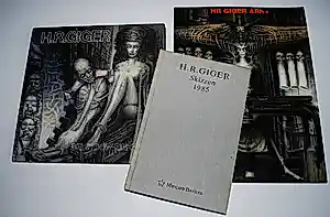 Hans Rudolf Giger - (de schepper van 'Alien') 1e edities (1976-'85-'91) kaufen? Bieten Sie von 90!