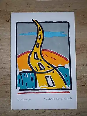 Buy Peter Louman - The sky is the limit II? Bid from 40!