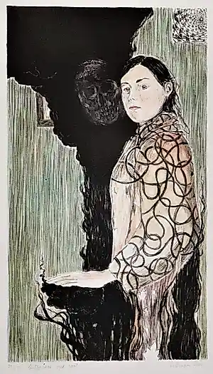 Buy Iris van Dongen - Zelfportret met rook? Bid from 120!
