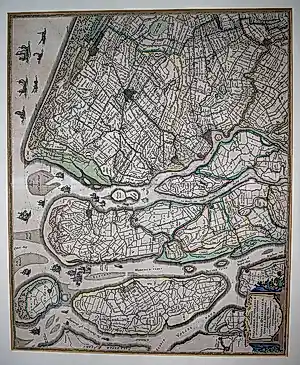 Hendrik Hondius - grote handgekleurde kopergravure van Zuid-Holland uit 1629 (!) verkauft für € 250!